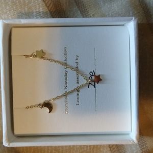 Destiny Necklace from Noonday Storyline Collection, moons and stars.